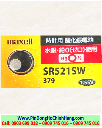 Maxell SR521SW, Maxell 379